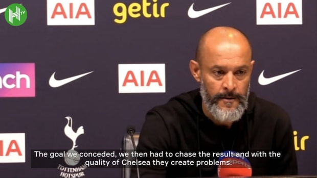 Nuno on defeat against Chelsea